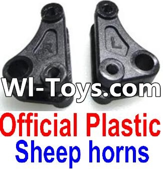 FeiYue FY-01 Spare Parts-15-01 F12034-035 Official Plastic sheep horns(2pcs),FeiYue FY-01 RC Car Parts,FY01 FY-01 RC Truck Spare parts Accessories,1:12 4WD High Speed Buggy Parts