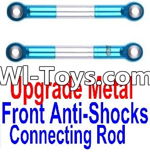 FeiYue FY-01 Spare Parts-21-04 F12025 Upgrade Metal Front Anti-Shocks Rod(2pcs),FeiYue FY-01 RC Car Parts,FY01 FY-01 RC Truck Spare parts Accessories,1:12 4WD High Speed Buggy Parts