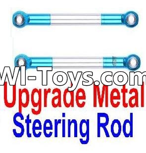 FeiYue FY-01 Spare Parts-21-08 F12027 Upgrade Metal Steering Rod(2pcs),FeiYue FY-01 RC Car Parts,FY01 FY-01 RC Truck Spare parts Accessories,1:12 4WD High Speed Buggy Parts