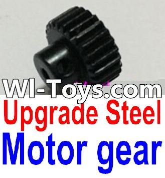 FeiYue FY-01 Spare Parts-25-02 FY-T22 T24 T26 Upgrade Steel Motor Gear(1pcs),FeiYue FY-01 RC Car Parts,FY01 FY-01 RC Truck Spare parts Accessories,1:12 4WD High Speed Buggy Parts