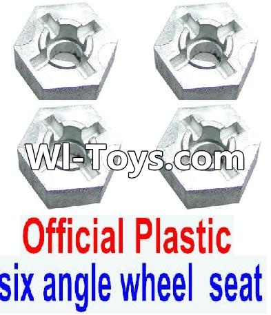 FeiYue FY-01 Spare Parts-28-01 W12006 Hexagonal wheel seat(4pcs),FeiYue FY-01 RC Car Parts,FY01 FY-01 RC Truck Spare parts Accessories,1:12 4WD High Speed Buggy Parts