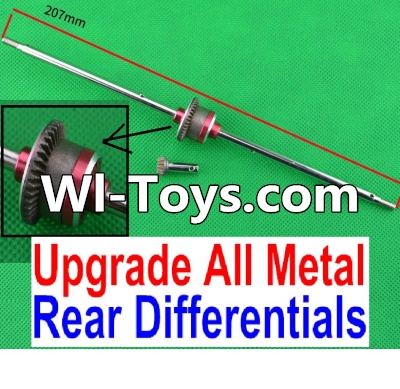 FeiYue FY-01 Spare Parts-29-02 Upgrade All Metal Rear Differentials Assembly,FeiYue FY-01 RC Car Parts,FY01 FY-01 RC Truck Spare parts Accessories,1:12 4WD High Speed Buggy Parts