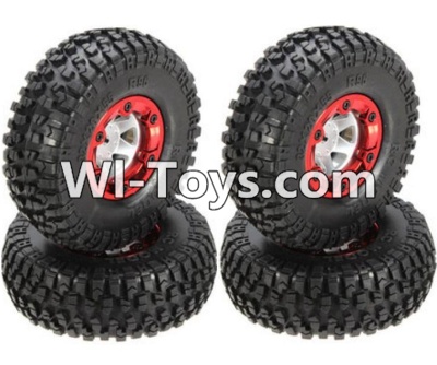 FeiYue FY-02 Spare Parts-43-01 FY-CL01 Whole Wheel assembly(4pcs),FeiYue FY-02 RC Car Parts,FY02 FY-02 RC Truck Spare parts Accessories,1:12 4WD High Speed Buggy Parts