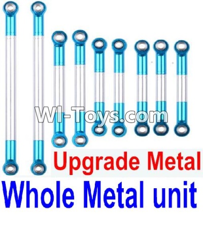 FeiYue FY03 FY-03 Whole Upgrade Metal Rodunit(Include the 21-04 21-06 21-08 21-10 21-11 Metal Rod)-9pcs Parts-,FeiYue FY03 Parts