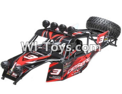 FeiYue FY03 FY-03 Body Shell Assembly Parts-Whole desert Car canopy Assembly,desert Shell Assembly-Red Parts-FY-CK03,FeiYue FY03 Parts