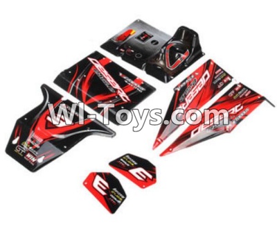 FeiYue FY03 FY-03 Body Shell Parts-Desert Car Surface Cover-Red Parts-FY-CM03,FeiYue FY03 Parts