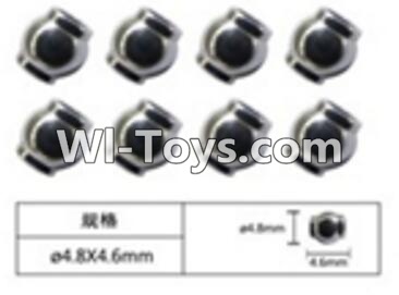 FeiYue FY03 FY-03 Ball head sleeve(8pcs)-4.8X4.6mm Parts-W12056,FeiYue FY03 Parts