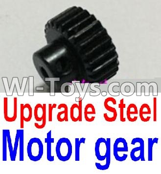 FeiYue FY-04 Spare Parts-25-02 FY-T22 T24 T26 Upgrade Steel Motor Gear(1pcs),FeiYue FY-04 RC Car Parts,FY04 FY-04 RC Motorcycle Truck Spare parts Accessories,1:12 4WD High Speed Buggy Parts