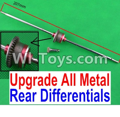 FeiYue FY-04 Spare Parts-29-02 Upgrade All Metal Rear Differentials Assembly,FeiYue FY-04 RC Car Parts,FY04 FY-04 RC Motorcycle Truck Spare parts Accessories,1:12 4WD High Speed Buggy Parts
