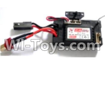 FeiYue FY-04 Spare Parts-38 FY-RX01 Circuit board,Receiver board,FeiYue FY-04 RC Car Parts,FY04 FY-04 RC Motorcycle Truck Spare parts Accessories,1:12 4WD High Speed Buggy Parts