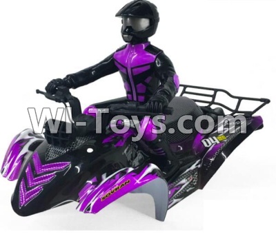 FeiYue FY-04 Spare Parts-42-01 FY-CK04 Whole desert Car canopy Assembly,desert Shell Assembly & Driver doll-Purple,FeiYue FY-04 RC Car Parts,FY04 FY-04 RC Motorcycle Truck Spare parts Accessories,1:12 4WD High Speed Buggy Parts