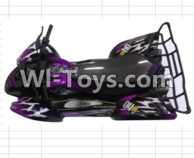 FeiYue FY-04 Spare Parts-42-03 FY-CK04 Whole desert Car canopy Assembly,desert Shell Assembly-Purple,FeiYue FY-04 RC Car Parts,FY04 FY-04 RC Motorcycle Truck Spare parts Accessories,1:12 4WD High Speed Buggy Parts