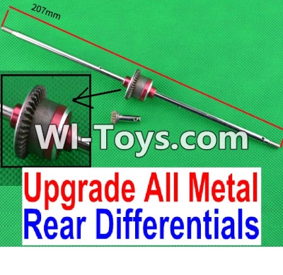 FeiYue FY-05 FY05 Parts-Upgrade All Metal Rear Differentials Assembly,FeiYue FY-05 RC Car Parts,FY05 FY-05 RC Truck Spare parts Accessories,1:12 4WD High Speed Buggy Parts