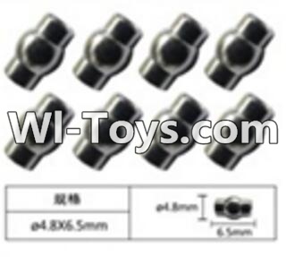 FeiYue FY-05 FY05 Parts-W12055 Ball head sleeve(8pcs)-4.8X6.5mm,FeiYue FY-05 RC Car Parts,FY05 FY-05 RC Truck Spare parts Accessories,1:12 4WD High Speed Buggy Parts