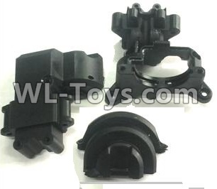 FeiYue FY-11 Spare Parts-09 C12012 C12013 C12014 Rear gear box cover,FY11 FY-11 RC Racing Car Truck Spare parts Accessories,1:12 4WD High Speed RC Buggy Parts