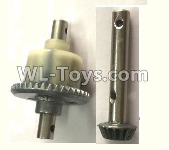 FeiYue FY-11 Spare Parts-12-04 FY-QS03 Official Rear differential unit,FY11 FY-11 RC Racing Car Truck Spare parts Accessories,1:12 4WD High Speed RC Buggy Parts