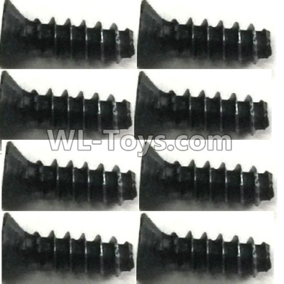 FeiYue FY-11 Spare Parts-56-03 XLF-1006 2.6X8KB Screws(8pcs),FY11 FY-11 RC Racing Car Truck Spare parts Accessories,1:12 4WD High Speed RC Buggy Parts