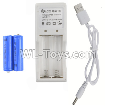 FeiYue FY15 FY-15 Charger and USB Charger Wire + Battery(2pcs),FeiYue FY15 Parts,FeiYue FY-15 Parts