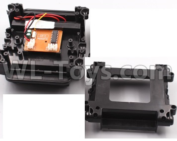 HB 1:14 RC Car Spare Parts-11 Circuit board and Battery box(Not include the Motor),HB Toys 666-1501 1502 1503 1504 RC Truck Car Spare Parts Accessories,HB Toys 1:14 Replacement Spare Parts