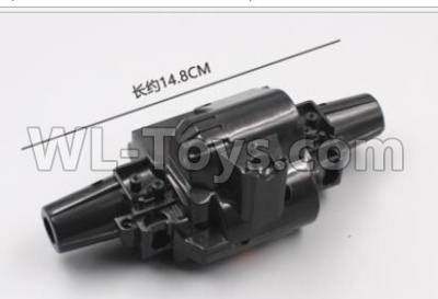 HB 1:14 RC Car Spare Parts-19 Rear car cover(Not include the motor and Gear)-Length about 14.8cm,HB Toys 666-1501 1502 1503 1504 RC Truck Car Spare Parts Accessories,HB Toys 1:14 Replacement Spare Parts