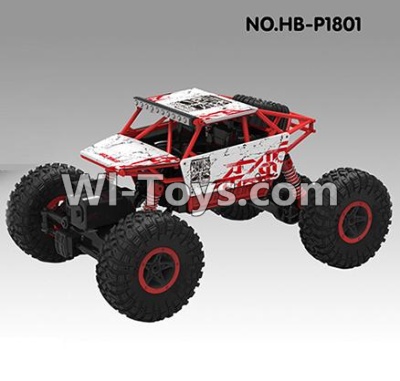 HB P1801 P1802 P1803 car parts-16 P1801 Whole Car BNF(Only the Whole Car,Not include the Battery,No Charger,No transmitter)-Red,HB P1801 P1802 P1803 RC 4WD Rock Crawler Spare parts Accessories,HB 1:18 4WD High Speed Buggy Parts
