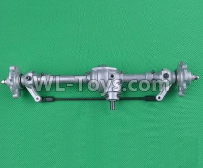 HG P407 ASS-02 Front axle assembly,Front Bridge assembly,HG P407 RC Truck Spare parts Accessories,HG P407 1:10 RC Car Parts