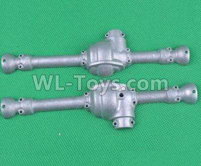 HG P407 AL007 AL008 Front axle housing(2pcs),HG P407 RC Truck Spare parts Accessories,HG P407 1:10 RC Car Parts