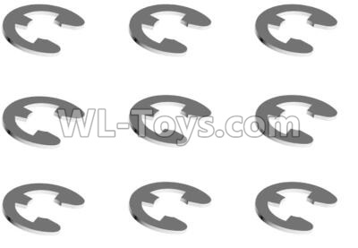 HG P407 LS024 Clasp (large)-Φ4mm(9pcs),HG P407 RC Truck Spare parts Accessories,HG P407 1:10 RC Car Parts
