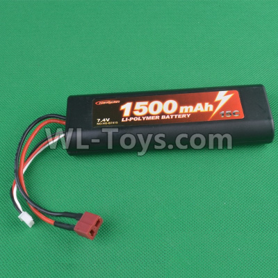 HG P407 B7415 7.4V 1500mAH Battery(1pcs),HG P407 RC Truck Spare parts Accessories,HG P407 1:10 RC Car Parts