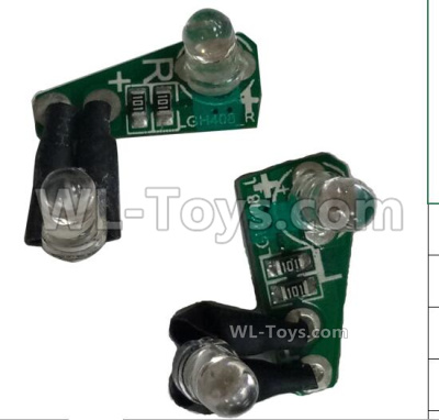 HG P408 Parts-Rear Steering Light board(Left + Right)-HMDZ-(002-003),HG P408 Kfor Parts,HG P408 Humvee RTR Parts