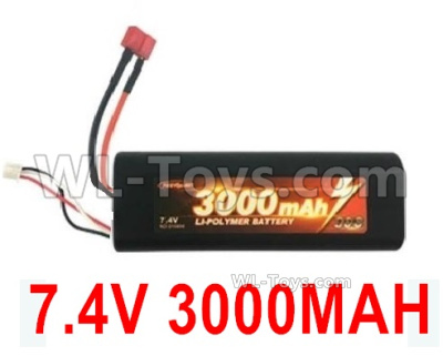 HG P408 Parts-Battery(1pcs)-7.4V 3000MAH 30C LiPo Battery Pack(1pcs)-G10404,HG P408 Kfor Parts,HG P408 Humvee RTR Parts