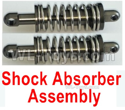 HG P408 Parts-Shock absorber assembly(2 Set)-4ASS-PA001,HG P408 Kfor Parts,HG P408 Humvee RTR Parts