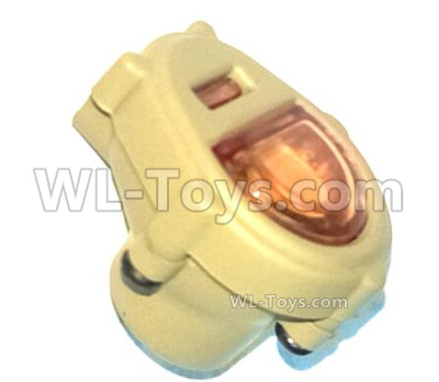 HG P408 Parts-Auxiliary lamp holder assembly-4ASS-PA012,HG P408 Kfor Parts,HG P408 Humvee RTR Parts