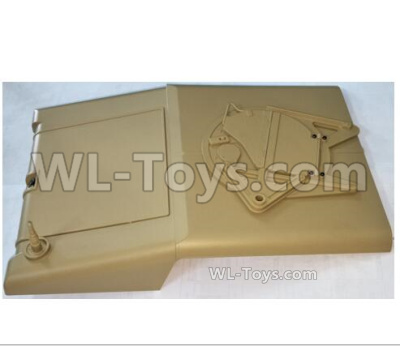 HG P408 Parts-Car roof assembly-4ASS-PA061,HG P408 Kfor Parts,HG P408 Humvee RTR Parts