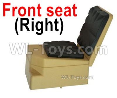HG P408 Parts-Front seat(Right)-4ASS-PA027,HG P408 Kfor Parts,HG P408 Humvee RTR Parts