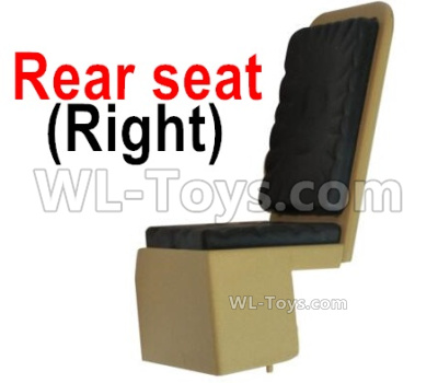 HG P408 Parts-Rear seat(Right)-4ASS-PA029,HG P408 Kfor Parts,HG P408 Humvee RTR Parts
