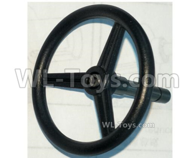 HG P408 Parts-Steering wheel assembly-4ASS-PA033,HG P408 Kfor Parts,HG P408 Humvee RTR Parts
