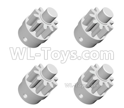 HG P408 Parts-Wheel drive gear-4pcs-T=10,M=1-HM19-009,HG P408 Kfor Parts,HG P408 Humvee RTR Parts