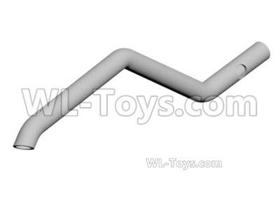 HG P408 Parts-HM exhaust pipe 02-HM19-010,HG P408 Kfor Parts,HG P408 Humvee RTR Parts