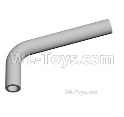 HG P408 Parts-HM exhaust pipe 03-HM19-011,HG P408 Kfor Parts,HG P408 Humvee RTR Parts
