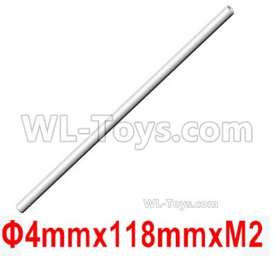 HG P408 Parts-rotation lever For the Rear lid-Φ4mmx118mmxM2-HGHMWJ-040,HG P408 Kfor Parts,HG P408 Humvee RTR Parts