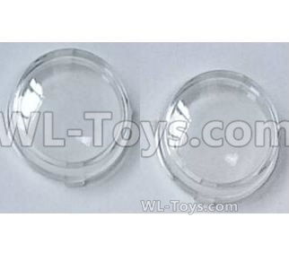 HG P408 Parts-Front headlight cover(2pcs)-HMVEE-0617,HG P408 Kfor Parts,HG P408 Humvee RTR Parts