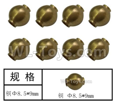 HG P408 Parts-Tie rod Ball head A-8pcs-Φ8.5x9mm-HGHMWJ-018,HG P408 Kfor Parts,HG P408 Humvee RTR Parts