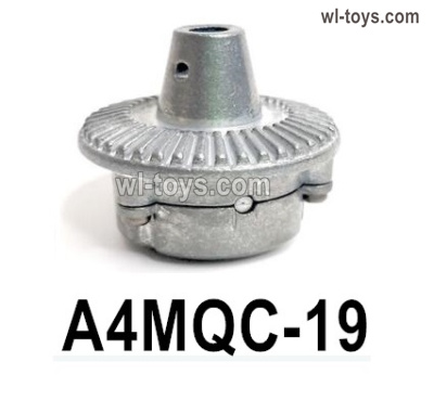 HG P410 Parts A4MQC-19 Differential assembly,Zinc alloy Differential Gear for 1/10 HengGuan P410 Raptor Pickup RC Car Vehicles Model.