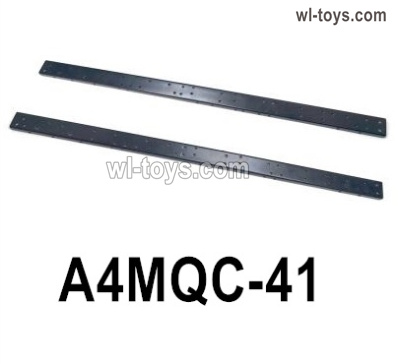 HG P410 Parts A4MQC-41 Girder A/B for 1/10 HengGuan P410 Raptor Pickup RC Car Vehicles Model.Total 2pcs.