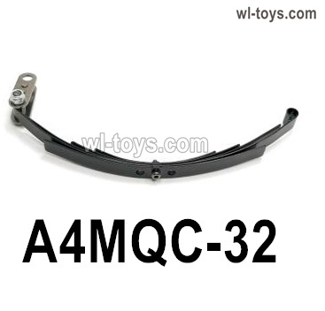 HG P410 Parts A4MQC-32 Damping steel plate assembly,Shock absorbing steel plate assembly for 1/10 HengGuan P410 Raptor Pickup RC Car Vehicles Model.