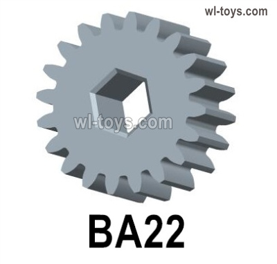 HG P410 Parts BA22 Transmission tooth A-2,M=0.8 Z=30 for 1/10 HengGuan P410 Raptor Pickup RC Car Vehicles Model.