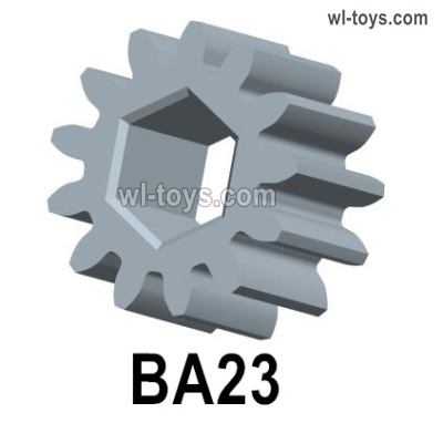 HG P410 Parts BA23 Transmission tooth A-1,M=0.8 Z=13 for 1/10 HengGuan P410 Raptor Pickup RC Car Vehicles Model.