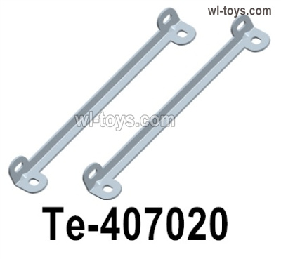 HG P410 Parts Te-407020 Front panel connector,thickness: 1mm/H: 100mm for 1/10 HengGuan P410 Raptor Pickup RC Car Vehicles Model.Total 2pcs.