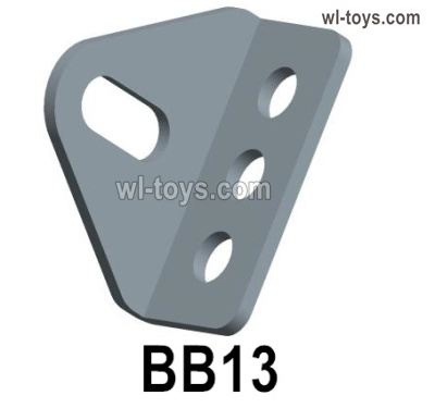 HG P410 Parts BB13 Front bracket for 1/10 HengGuan P410 Raptor Pickup RC Car Vehicles Model.